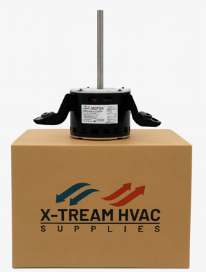 X799 Heat Pump Motor 1/10HP 230V 1050RPM  60Hz With Capacitor Reversible .